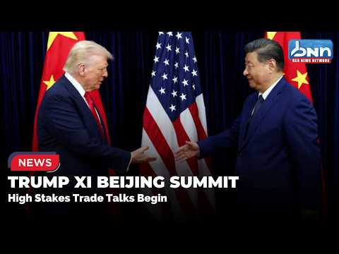 Trump And Xi Meet In Beijing For High-Stakes Trade Talks