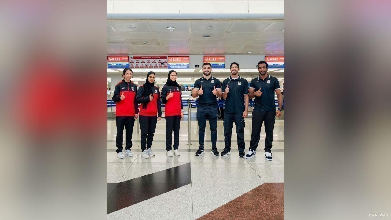 UAE National Jiu-Jitsu Team Arrives for World Games 2025