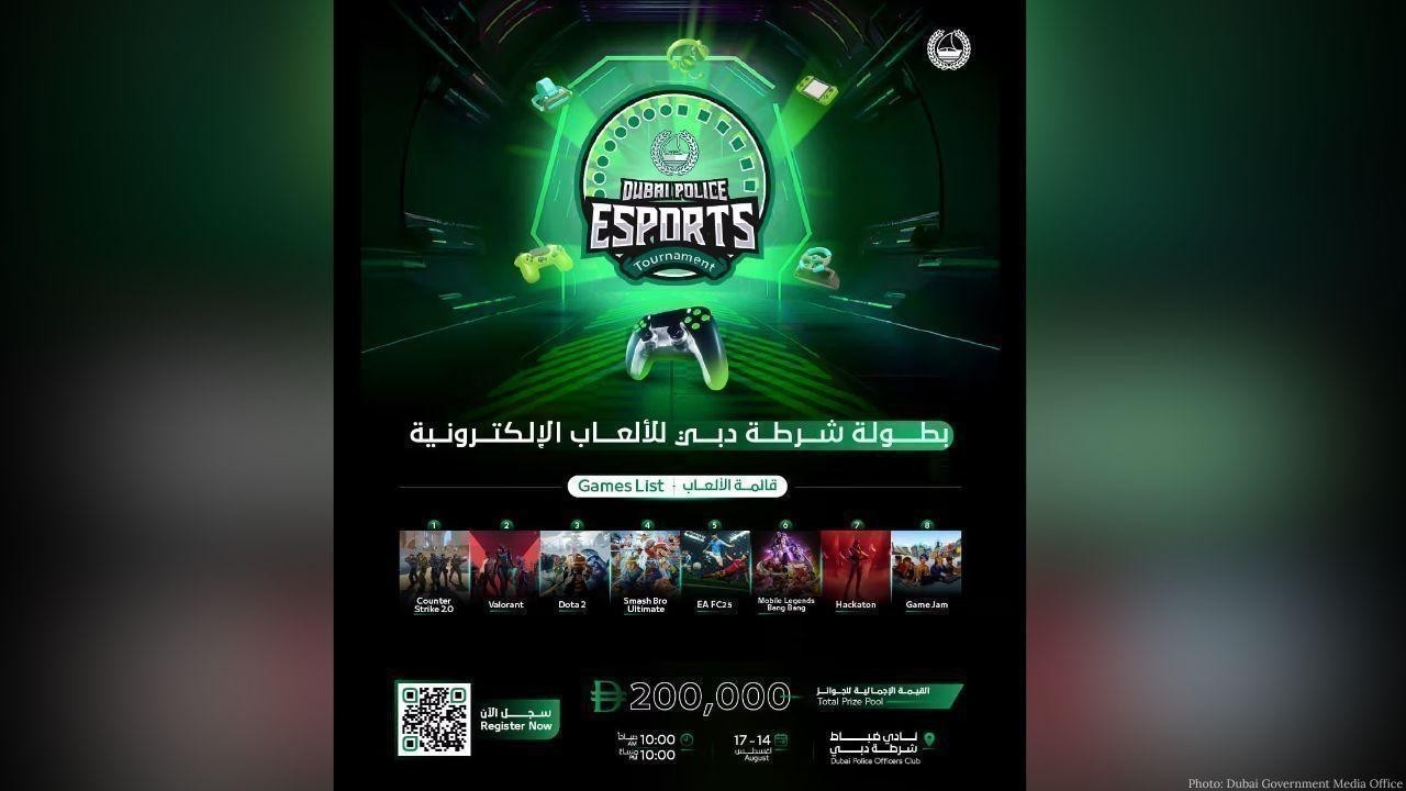 Dubai Police To Host Fifth Esports Tournament In August