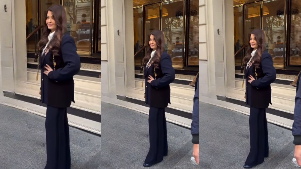 Aishwarya Rai, Aaradhya in Paris for L'Oréal Fashion Show