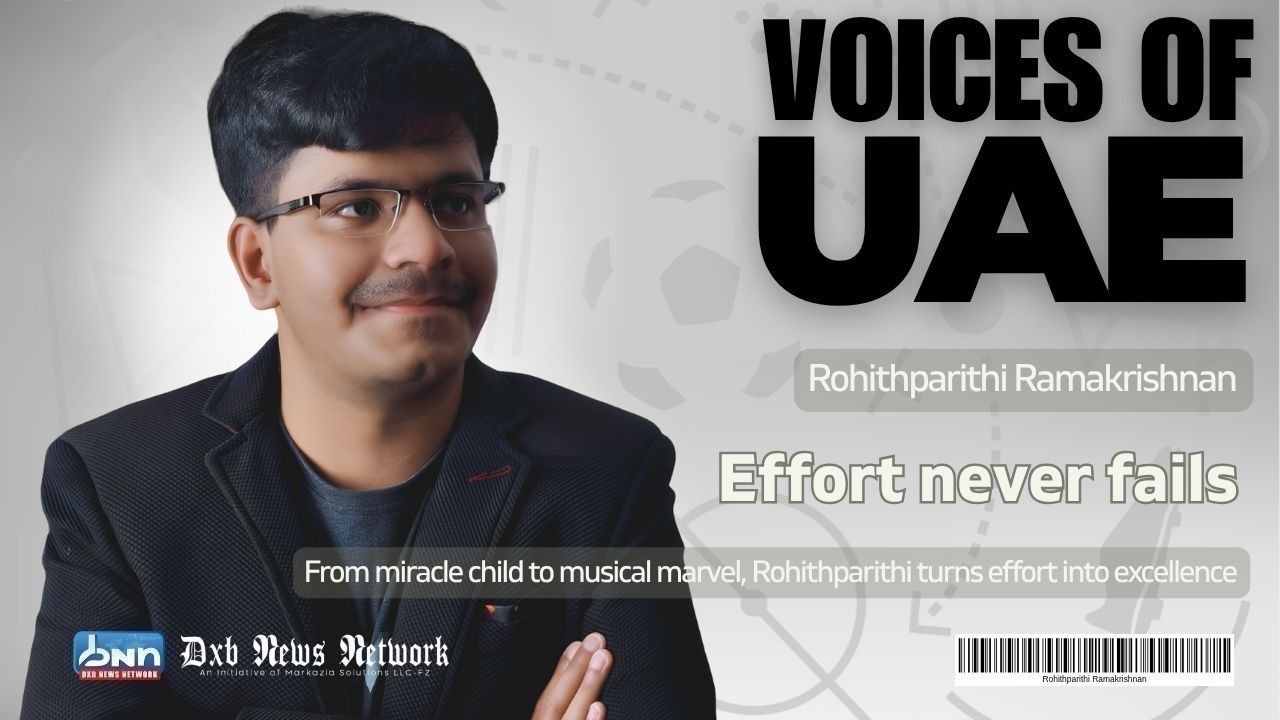Rohithparithi Ramakrishnan a true inspiration proving the worth of so called differently abled