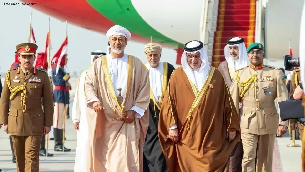 Sultan Haitham Lands in Bahrain for GCC Summit