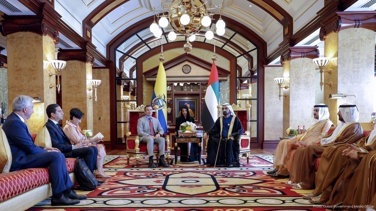 UAE–Ecuador Leaders Meet in Dubai to Boost Strategic Ties