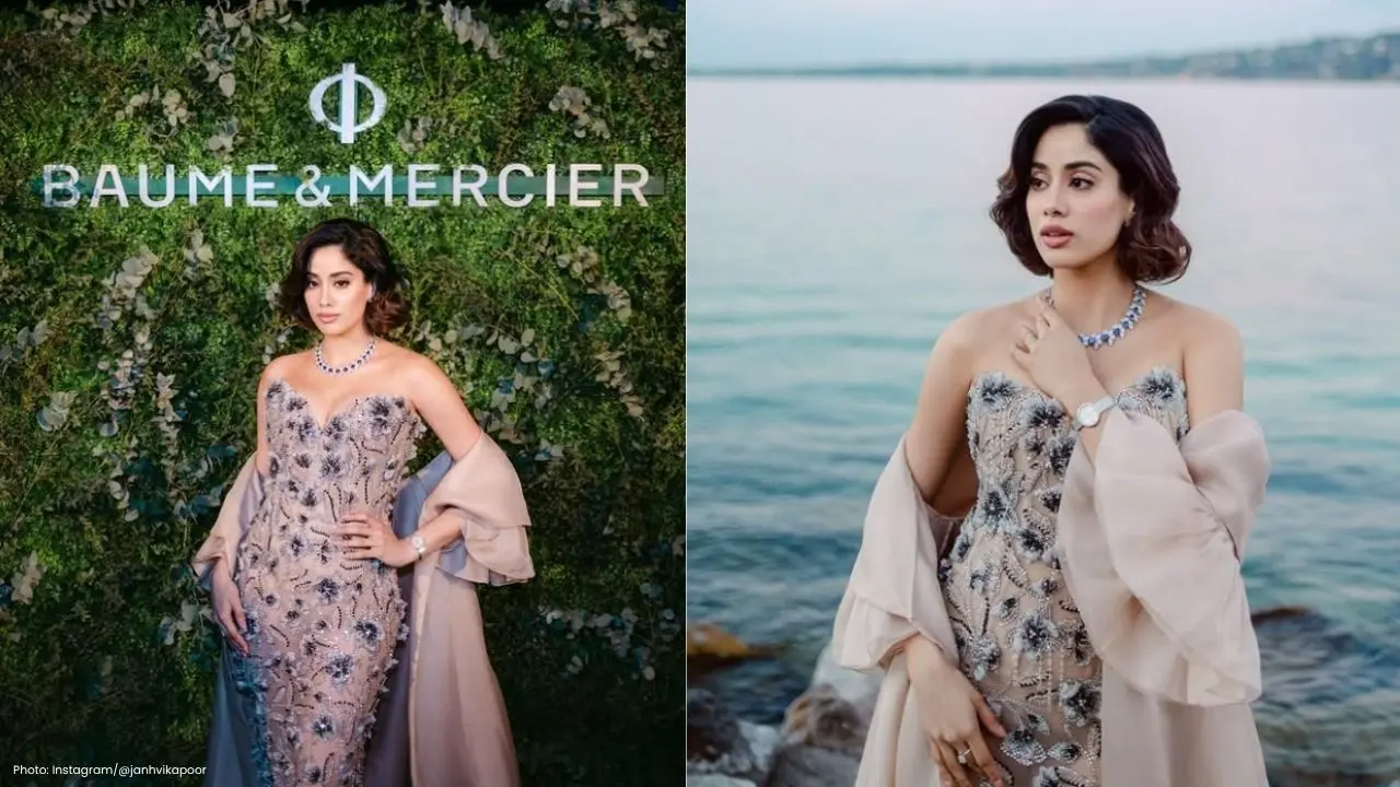 Janhvi Kapoor shines at Baume & Mercier Geneva debut lookwow