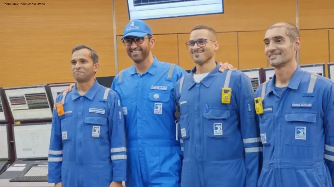 Dr Sultan Al Jaber Reviews ADNOC Shah Gas Plant Readiness