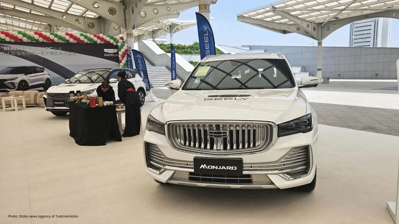 Geely Unveils Family-Focused Vehicles at Ashgabat Expo