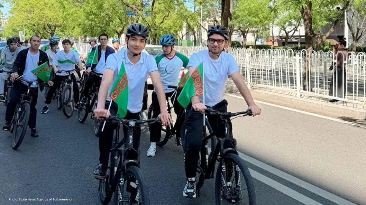 Bicycle Rally in Beijing Strengthens Turkmenistan-China Relations