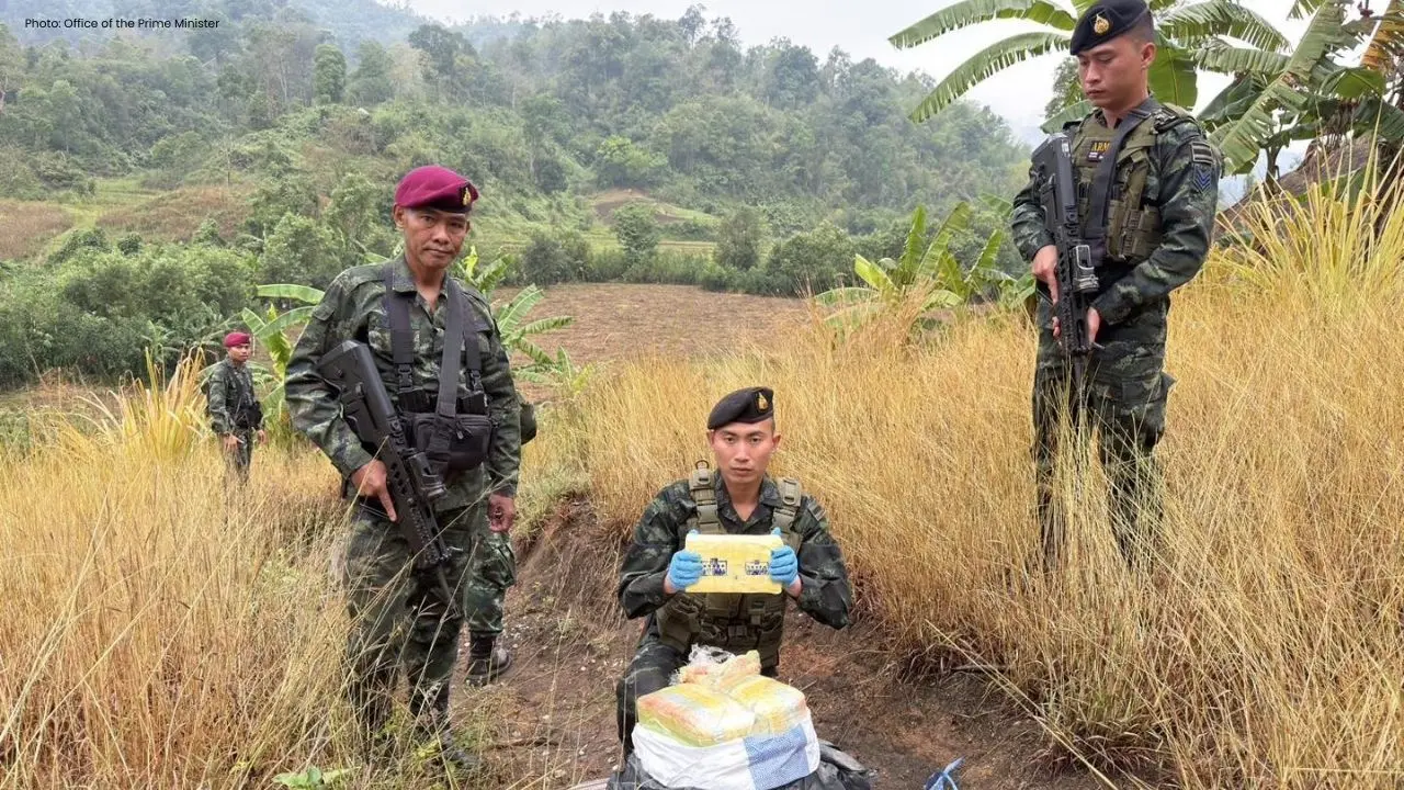 Major Drug Seizure: 2.4 Million Meth Pills Captured in Chiang Rai