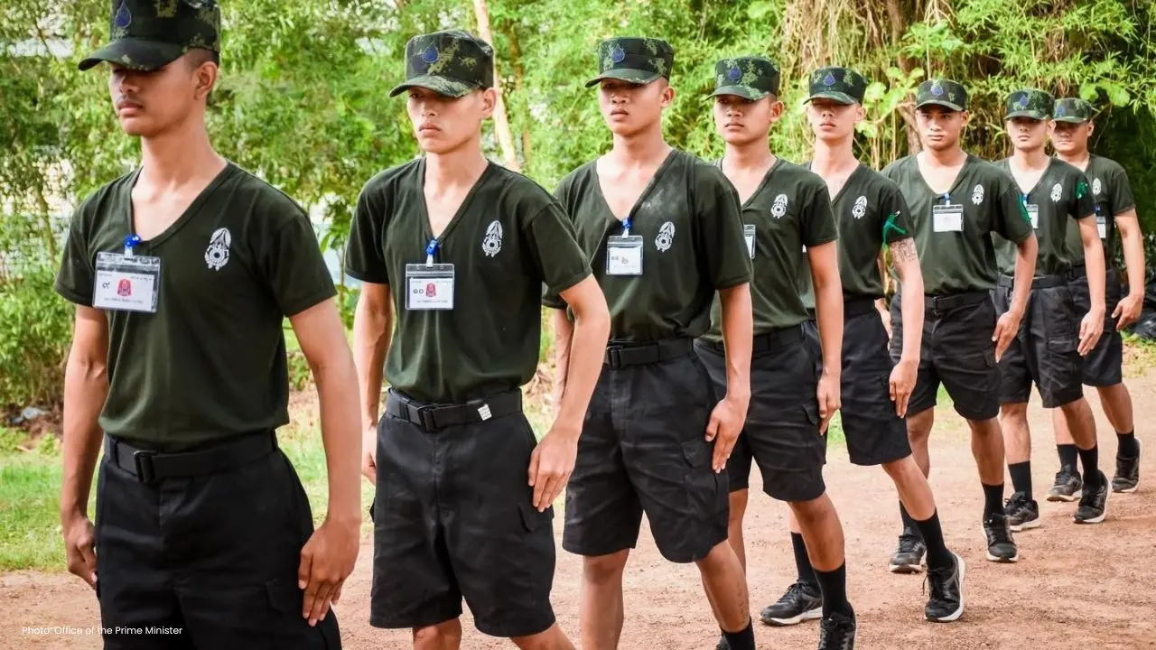 Thai Army Launches Training for New Recruits