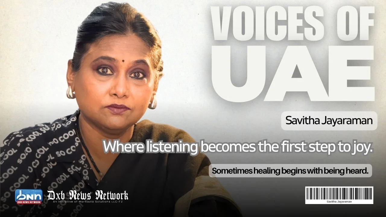 Savitha Jayaraman: The Quiet Power of Listening, Laughter, and Human Connection in the UAE