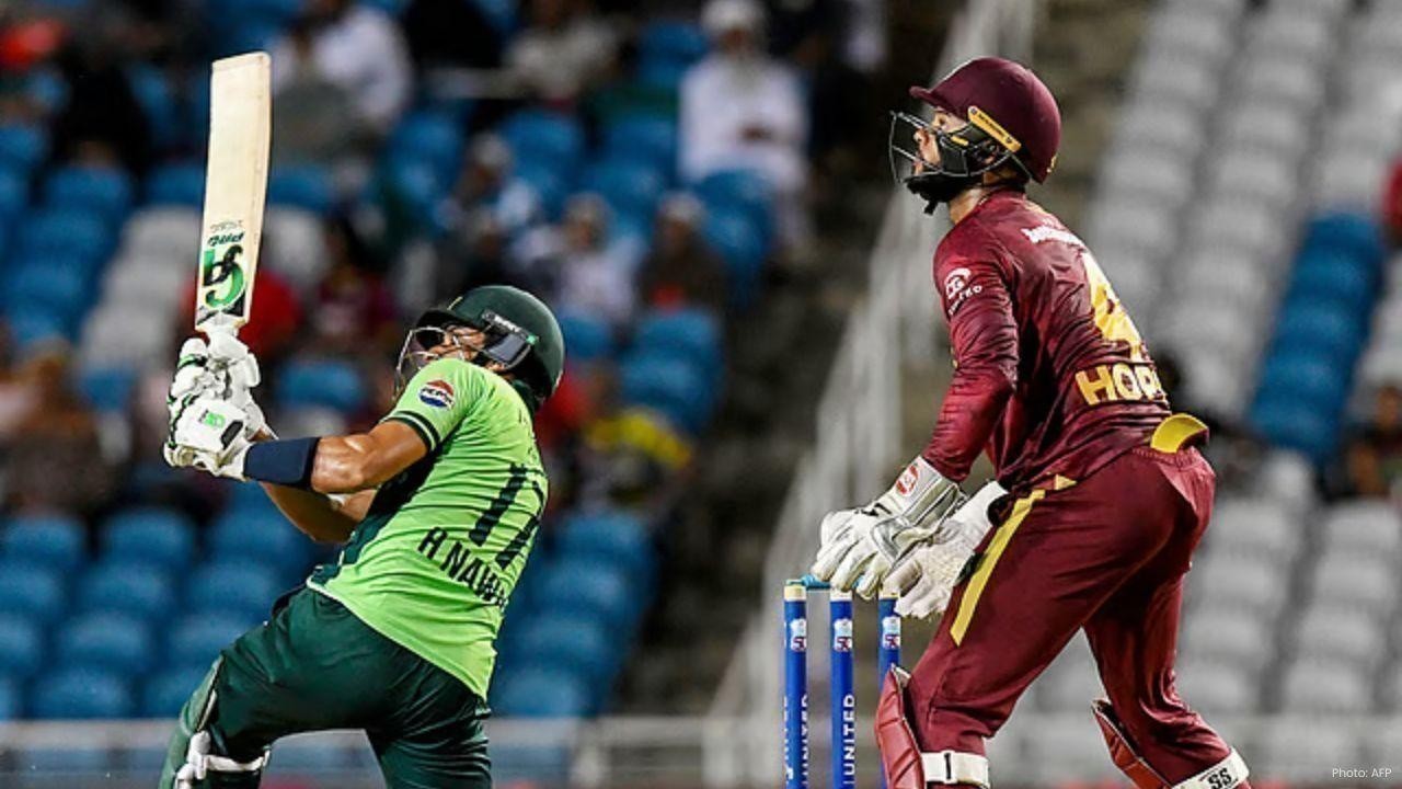 Hasan Nawaz Shines On Debut As Pakistan Beat West Indies
