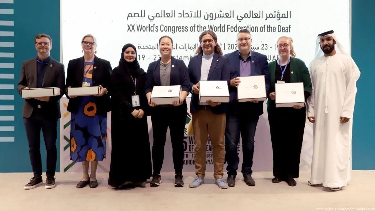 World Deaf Congress 2027 Logo Unveiled in Abu Dhabi