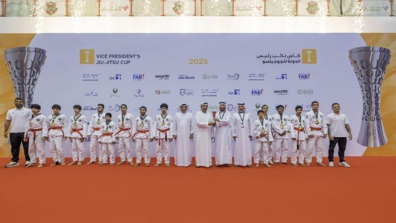 Vice President’s Jiu-Jitsu Cup Ends with UAE Clubs Triumph