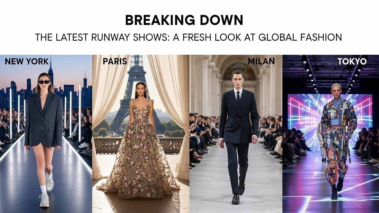 Breaking Down the Latest Runway Shows Global Fashion Trends from New York Milan Paris & Dubai
