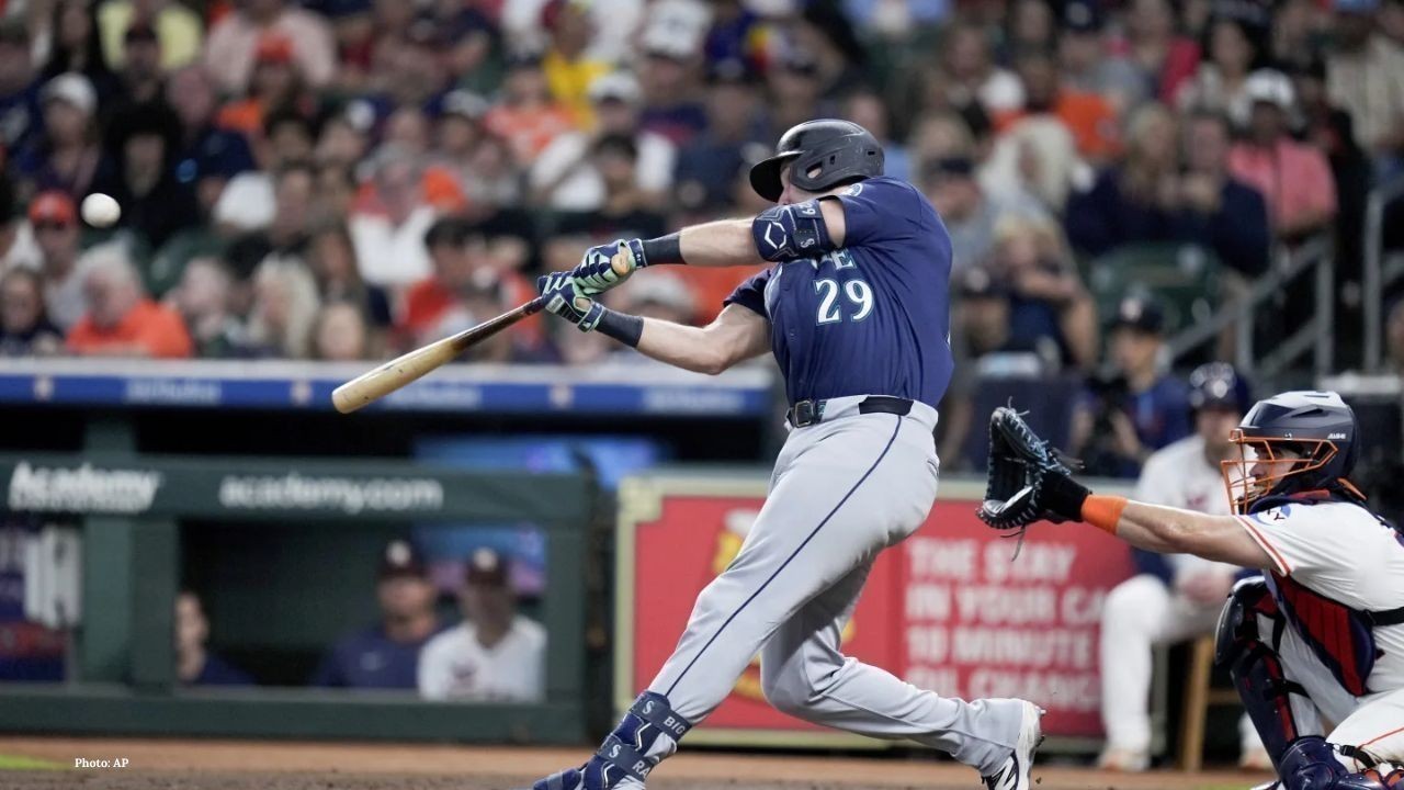 Cal Raleigh Hits 57th Home Run Breaks Mariners Single-Season Record