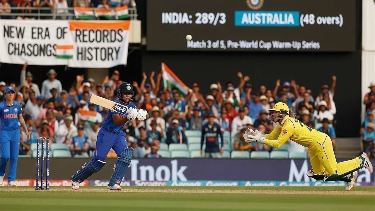 India vs Australia Women ODI Series 2025 Records Rivalry and World Cup Build Up