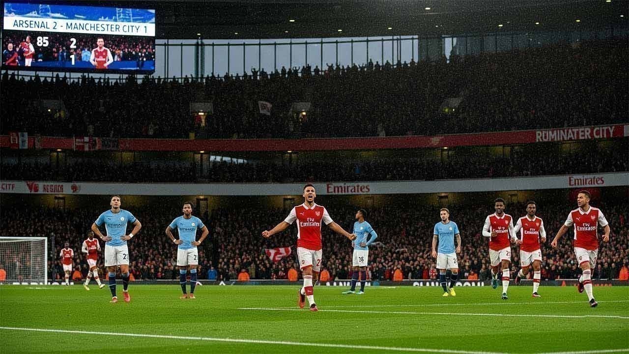 Arsenal vs Manchester City Rivalry Tactics and Emotions Beyond Football
