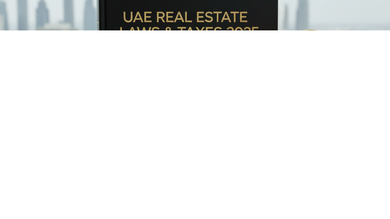 UAE Real Estate 2025: Legal and Tax Insights for Foreign Investors