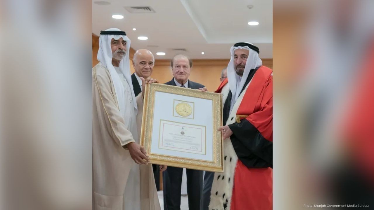 Sharjah Ruler Honored with Paris Panthéon-ASSAS Fellowship