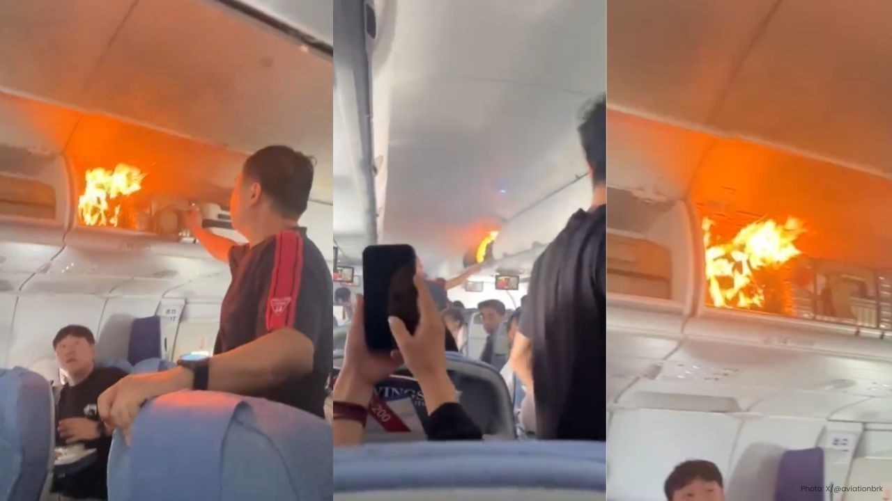 Lithium Battery Fire Forces Air China Flight to Make Emergency Landing
