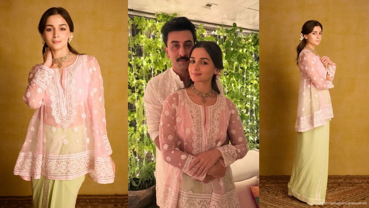 Alia Bhatt's Minimalist Diwali Look with Ranbir Stuns Fans