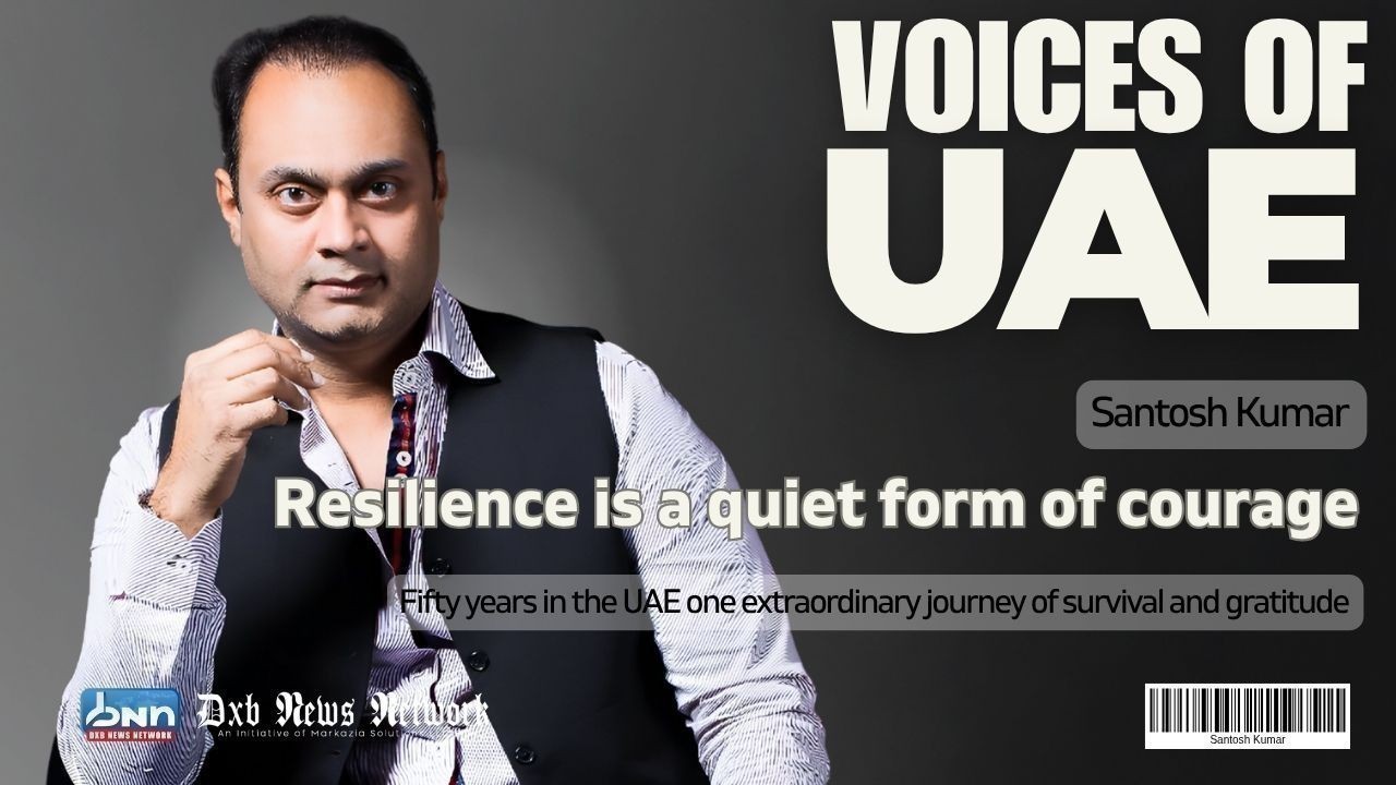 Santosh Kumar Fifty Years One Miraculous Journey through Resilience Gratitude and the Spirit of the UAE