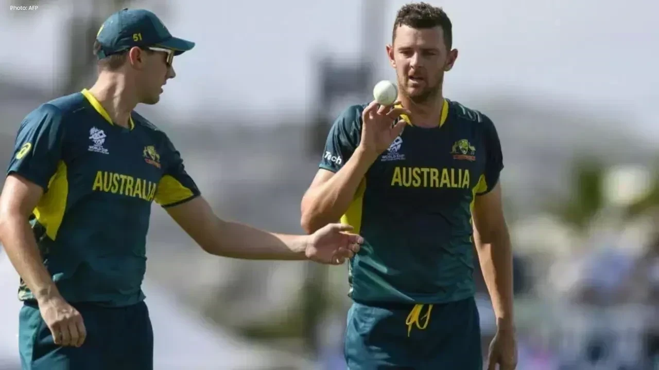 Australia Bowlers Hazlewood, Cummins Progress Ahead of Ashes