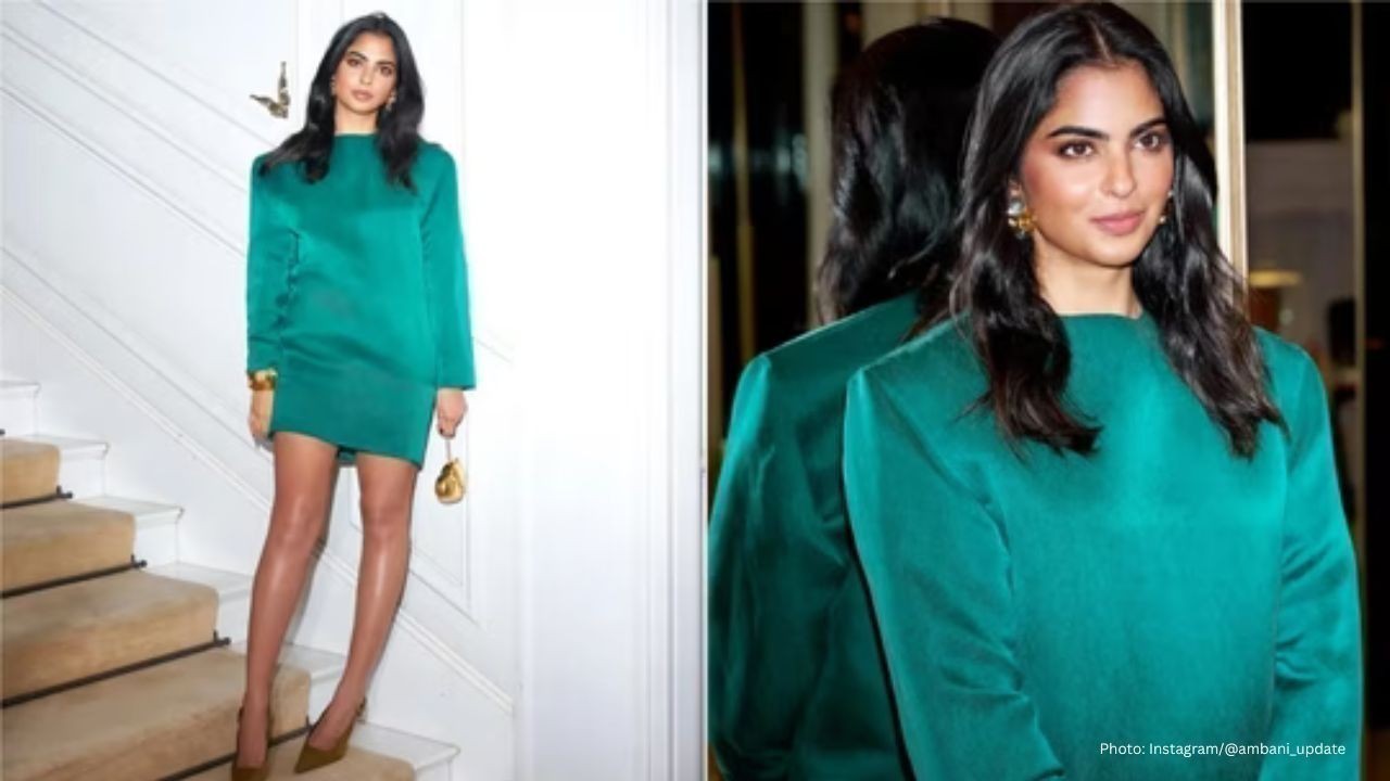 Isha Ambani Shines in ₹4 Lakh Green Mini Dress, Delivering One of Her Most Glamorous Looks