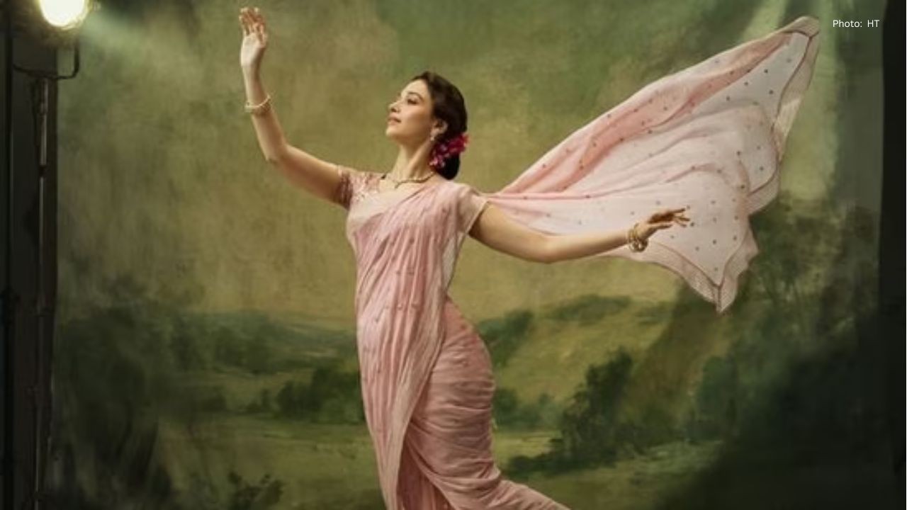 Tamannaah Bhatia Unveils Stunning First Look as Jayshree in V Shantaram Biopic