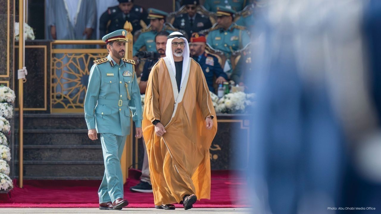 Sheikh Khaled Attends UAE Police College Graduation Ceremony