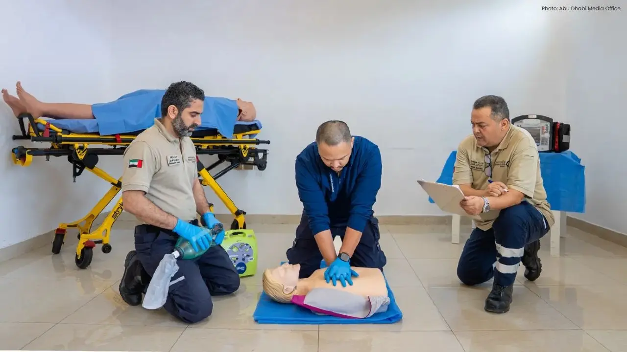 Abu Dhabi Civil Defence Earns AHA Stroke Training Nod