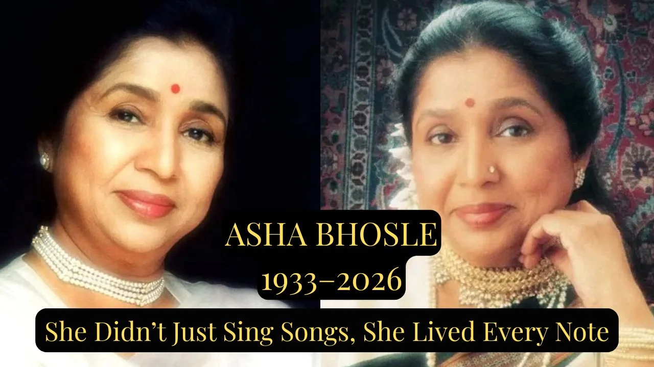 Asha Bhosle: The Untold Life Story of India’s Most Versatile Voice and Her Final Goodbye