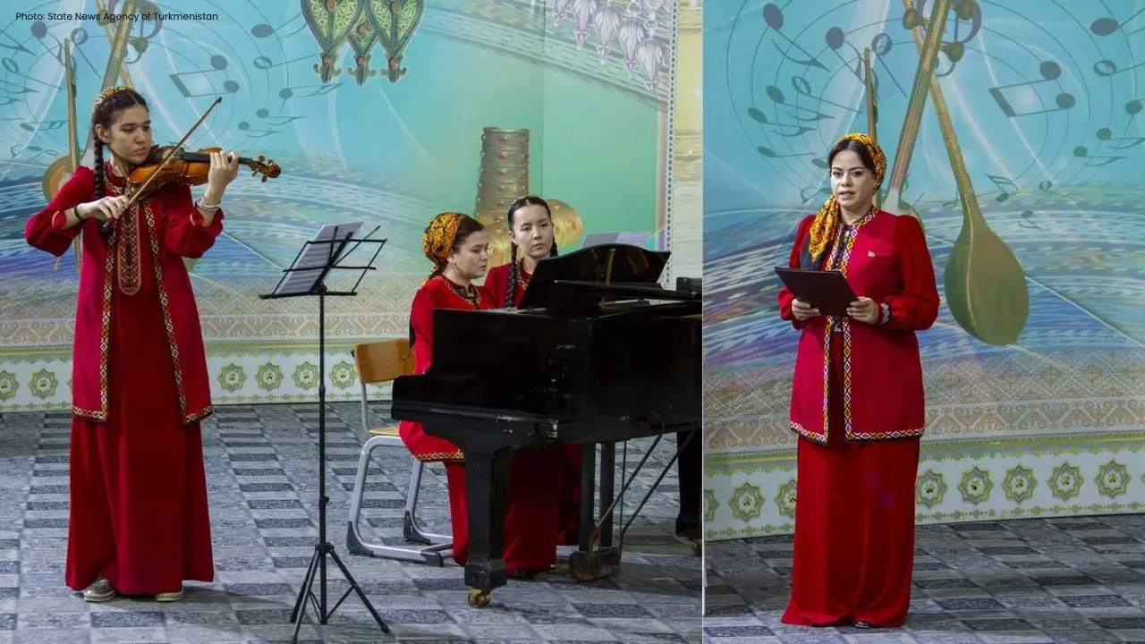 Spectacular Chamber Music Night at Turkmen National Conservatory