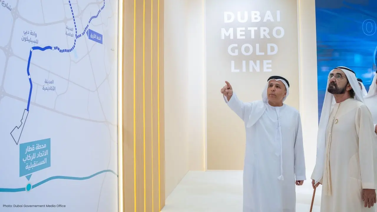 Dubai Approves AED34B Gold Line, Largest Metro Project Ever