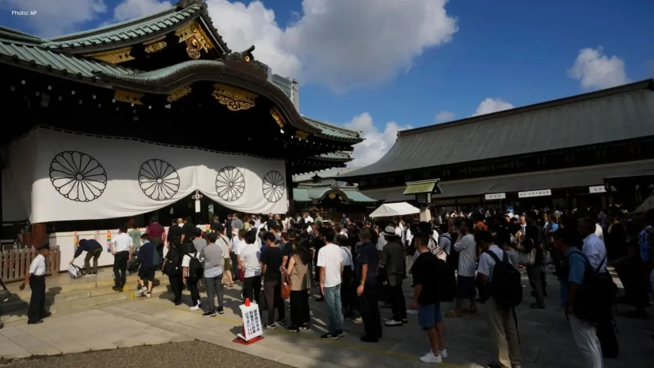 South Korean National Detained During Yasukuni Shrine Festival in Tokyo