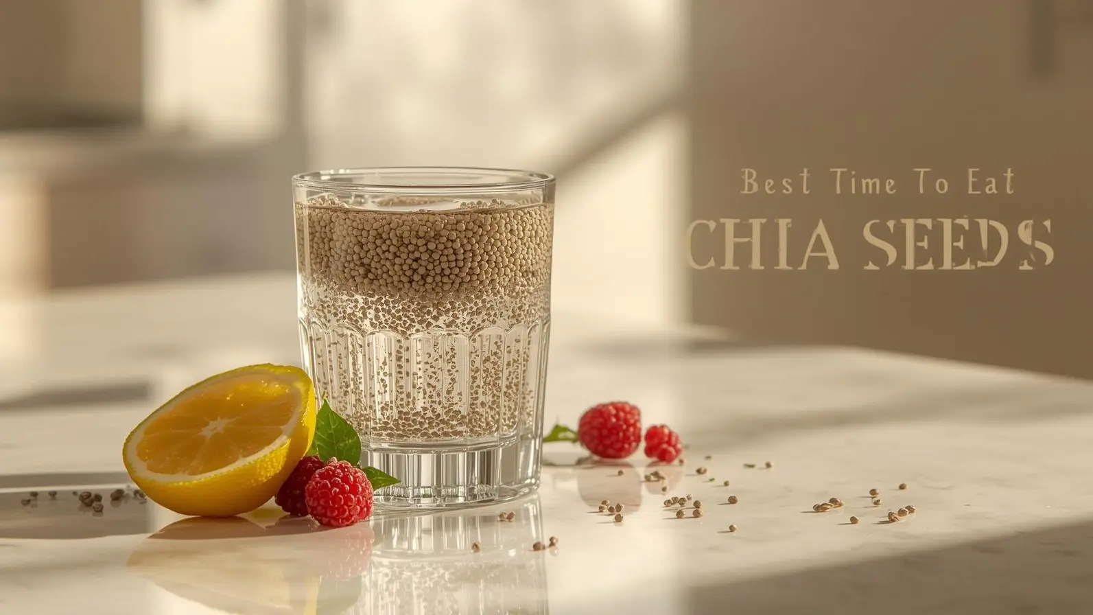 Best Time to Eat Chia Seeds for Gut Health & Fibre