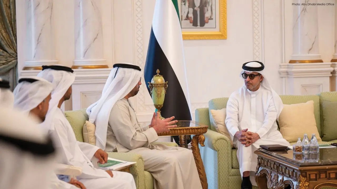 Sheikh Hazza Reviews Al Ain Energy and Water Projects Growth