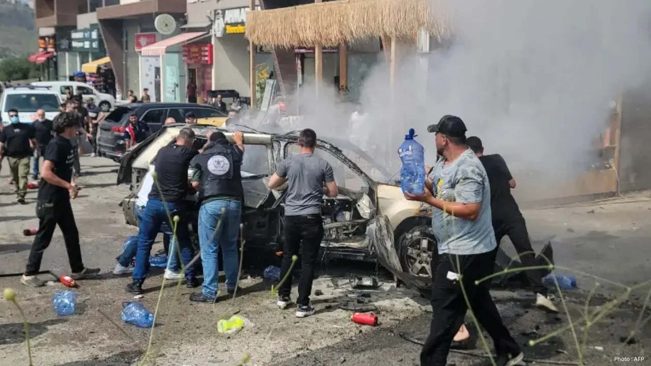 Israeli Drone Strikes South of Beirut Leave Eight Dead