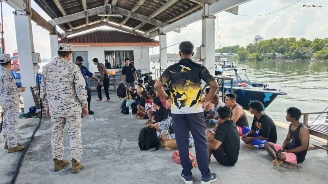 Tragedy Strikes as Migrant Boat Capsizes off Malaysia