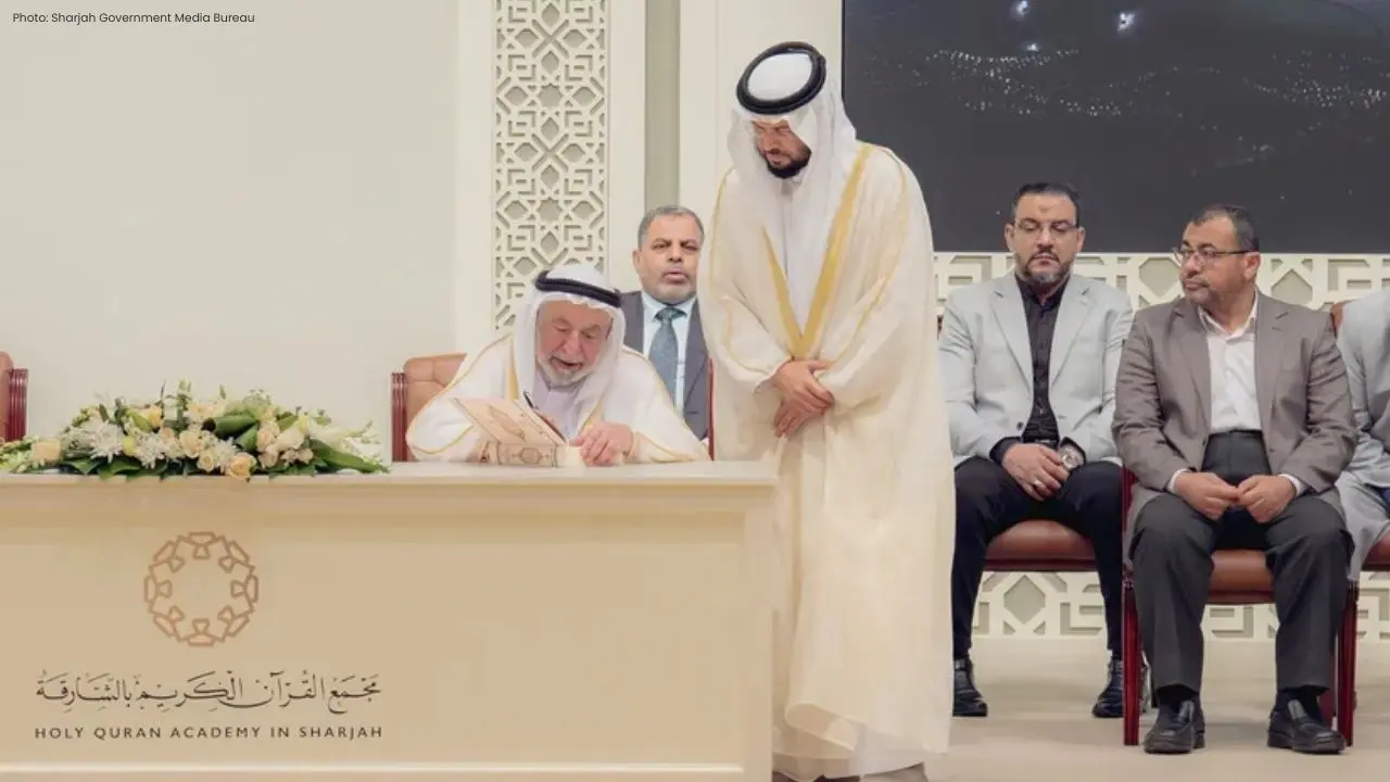 Sharjah Ruler Launches Quran Encyclopedias, Graduates 311