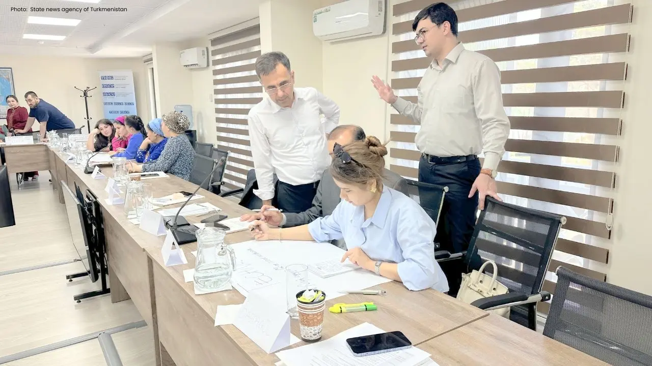 Turkmen Journalists Enhance Skills at OSCE Workshop
