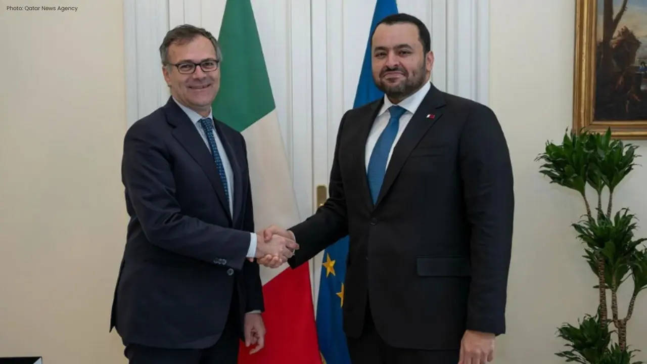 Qatar, Italy Discuss Iran-US Ceasefire and Regional Stability