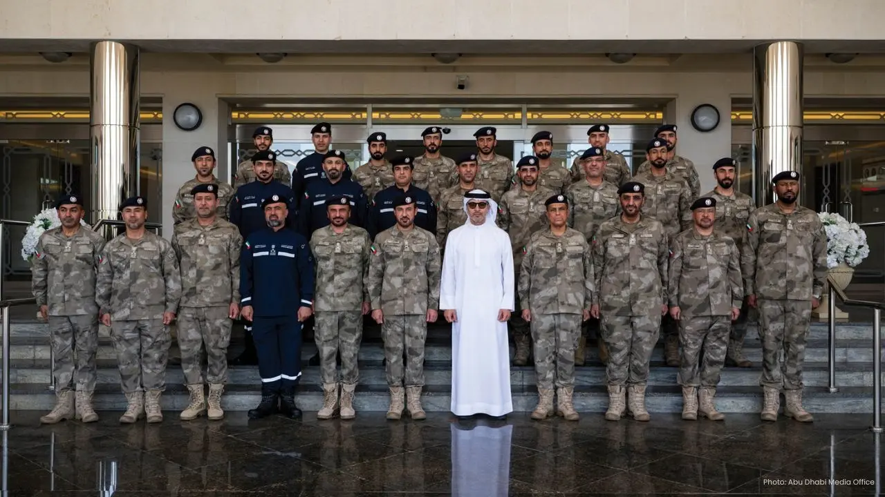 Sheikh Hazza Reviews AI Policing and Emergency Readiness in Al Ain