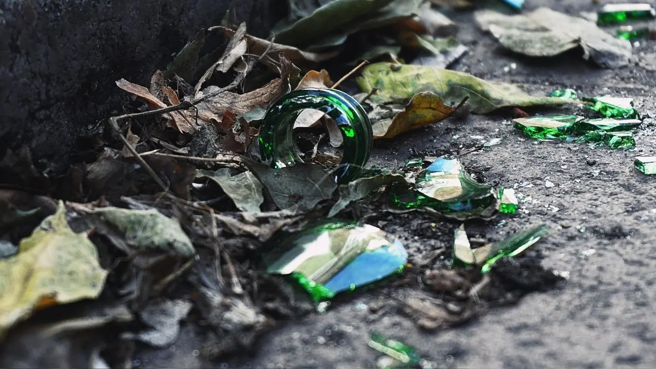 Wine Bottles Hurled in Woodlands Standoff
