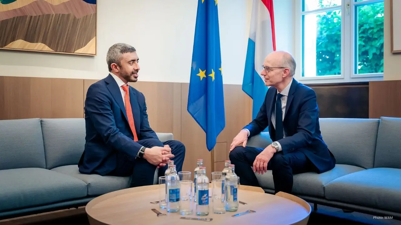 UAE and Luxembourg discuss ties, security after regional attacks