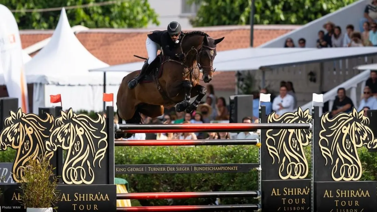 UAE rider Omar Al Marzooqi wins Lisbon Grand Prix in style
